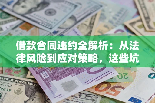 武汉借款合同违约全解析：从法律风险到应对策略，这些坑别再踩！