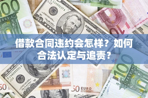 武汉借款合同违约会怎样？如何合法认定与追责？